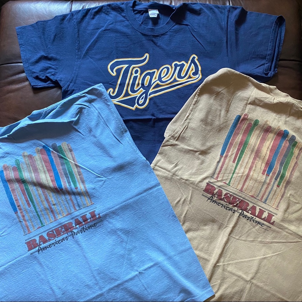 Vintage Lot of Baseball Shirts (XL)